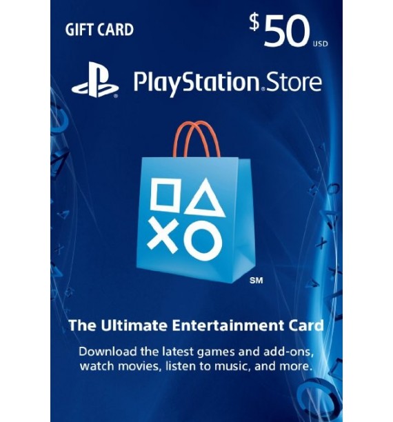 Tarjeta Psn Playstation Network Card $50 Usd Codigo Digital