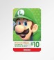 Tarjeta - Código - eShop - nintendo 10 Dolares