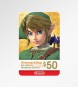 Tarjeta - Código - eShop - Nintendo 50 Dolares