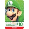 Tarjeta - Codigo - eShop - Nintendo eCash Gift Card $10 - Switch / Wii U / 3DS