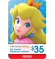Tarjeta Codigo - eCash - Nintendo eShop Gift Card $35 Dolares - Switch / Wii U / 3DS